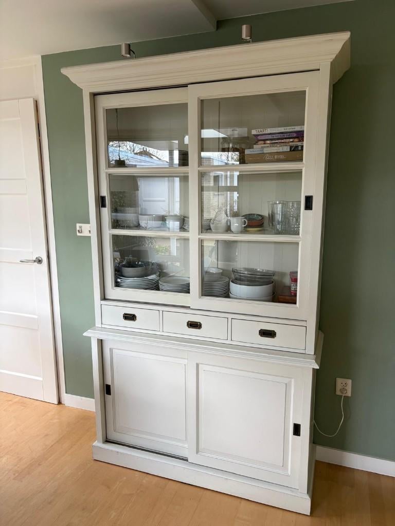 Buffet keukenkast (Troubadour interieurs), Ophalen, 200 cm of meer, 25 tot 50 cm, Met deur(en)