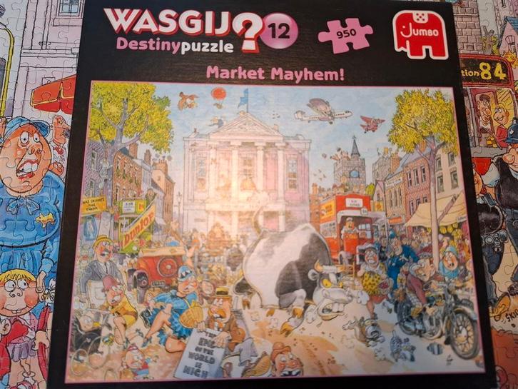 Wasgij Destiny , nr. 82112, 950 st., Jumbo, Hobby en Vrije tijd, Denksport en Puzzels, Zo goed als nieuw, Legpuzzel, 500 t/m 1500 stukjes
