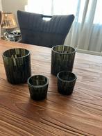 Rivièra Maison waxinelichthouders set, Huis en Inrichting, Woonaccessoires | Kandelaars en Kaarsen, Overige materialen, Gebruikt