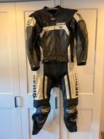 Berik leren combipak maat 52- Zwart/Wit, Ophalen of Verzenden, Tweedehands, Heren, Combipak