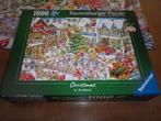 Hele mooie puzzel Christmas 1000 stukjes, Ophalen of Verzenden, 500 t/m 1500 stukjes, Zo goed als nieuw, Legpuzzel