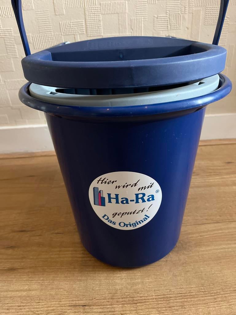 Hara Press Butler - Blauwe Dweilemmer met Uitwringfunctie, Ophalen of Verzenden, Dweilemmer, -bak, of -wagen