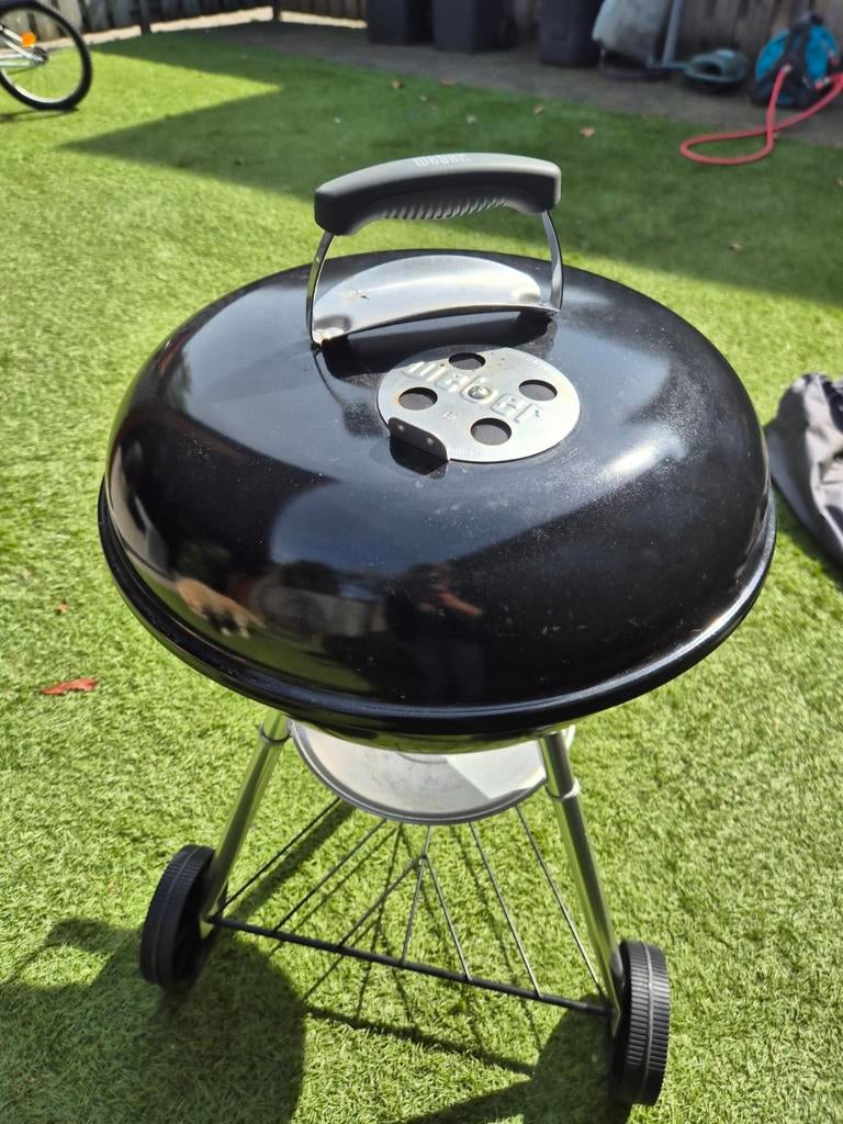 Weber BBQ Compact Kettle 47 cm, Tuin en Terras, Houtskoolbarbecues, Ophalen, Gebruikt, Weber