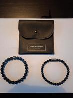 Steel & barnett heren armbanden nieuw, Ophalen of Verzenden, Nieuw, Zwart, Staal