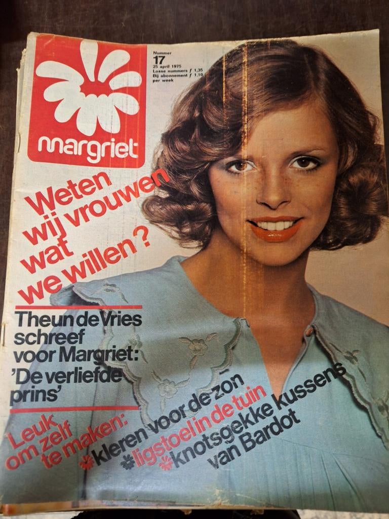 10 x Margriet 1975, Ophalen of Verzenden, 1960 tot 1980, Tijdschrift