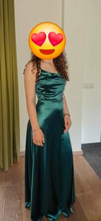 Elegante smaragdgroene galajurk - 1x gedragen, Kleding | Dames, Gelegenheidskleding, Galajurk, Ophalen of Verzenden, Maat 36 (S)