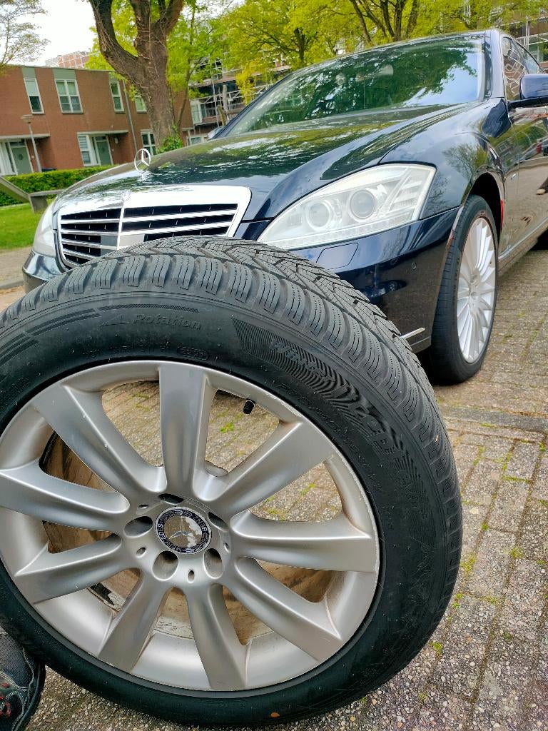Mercedes velgen 245/50 R18, 275/45/18R❄️, Auto-onderdelen, Banden en Velgen, 18 inch, Gebruikt, 275 mm, Banden en Velgen