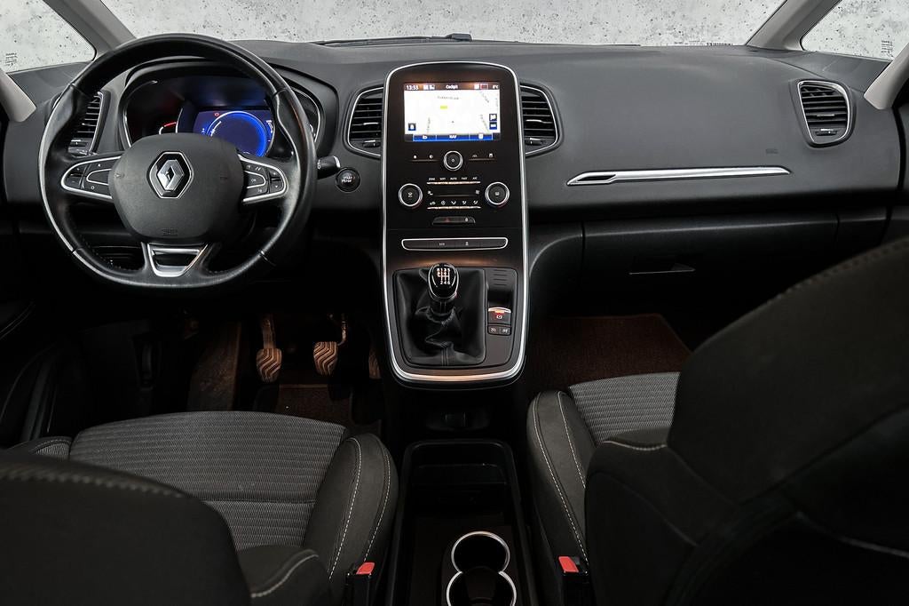 Renault Grand Scénic 1.4 TCe Zen 7p. | Trekhaak | Navigatie, Voorwielaandrijving, Stof, Gebruikt, Euro 6