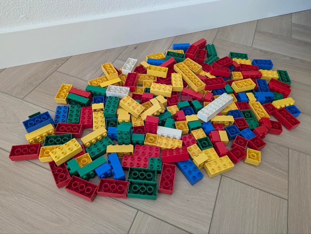 200 Duplo blokken set 2, Ophalen of Verzenden, Zo goed als nieuw