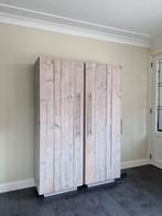 2x opbergkast wandkast kolomkast keukenkast hoge smalle kast, Ophalen, Gebruikt