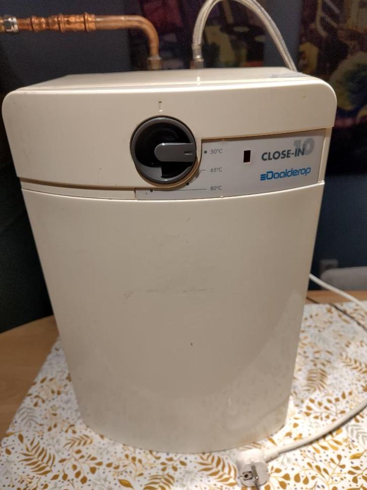 Daalderop close-in 10 liter keukenboiler, Doe-het-zelf en Verbouw, Geisers en Boilers, Gebruikt, Boiler, Aardgas, Minder dan 20 liter