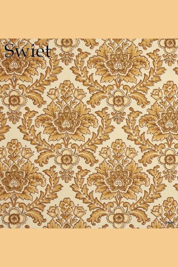 4994 barok karamel bloemornament jaren 70 retro klassiek, Huis en Inrichting, Stoffering | Behang, Ophalen of Verzenden, Minder dan 10 m²