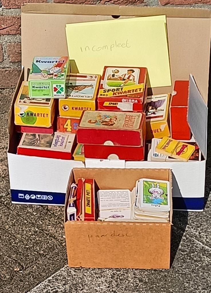 kwartetten, Ophalen, Gebruikt, Kwartet(ten)