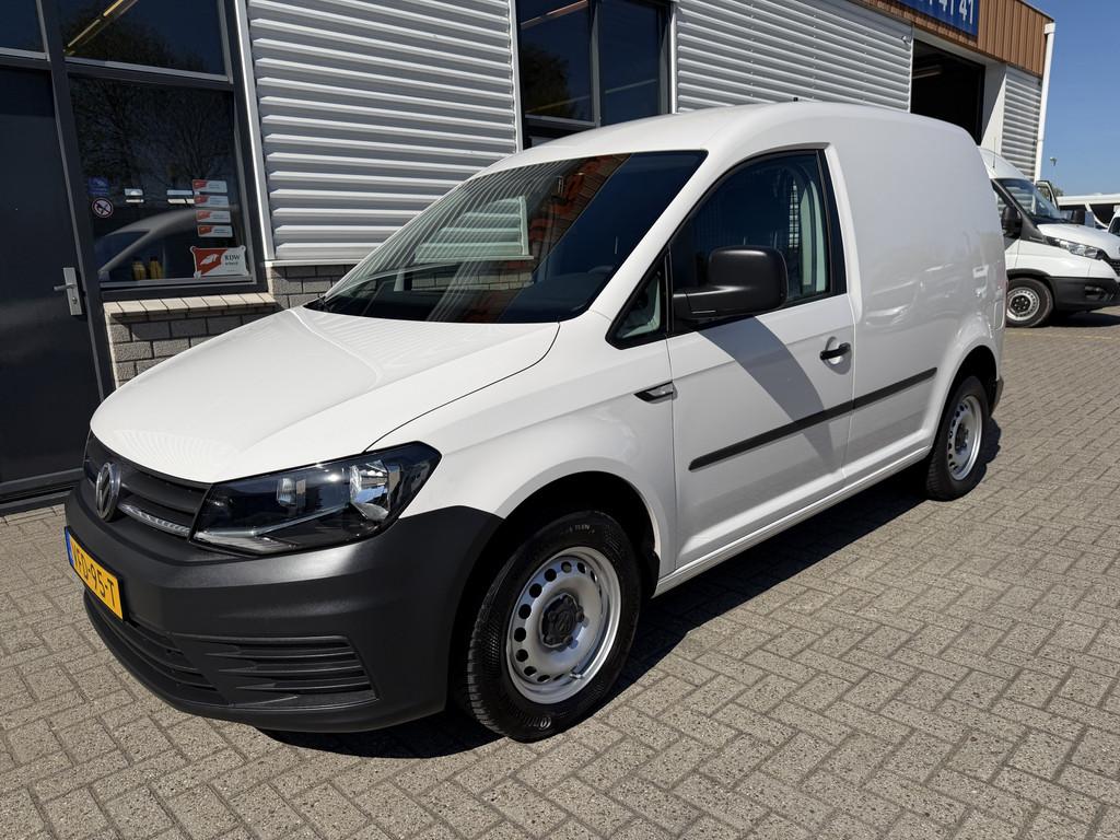 Volkswagen Caddy 1.0 TSI L1H1 BMT Trendline benzine grijs ke, Auto's, Bestelauto's, Voorwielaandrijving, Stof, Gebruikt, Volkswagen