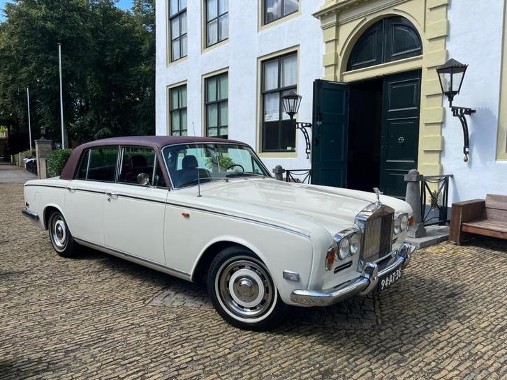 Rolls-royce SILVER SHADOW LHD 1971 APK en WB  vrij, Auto's, Oldtimers, Bedrijf, Rolls-Royce, Benzine, Automaat, Geïmporteerd, Overige kleuren