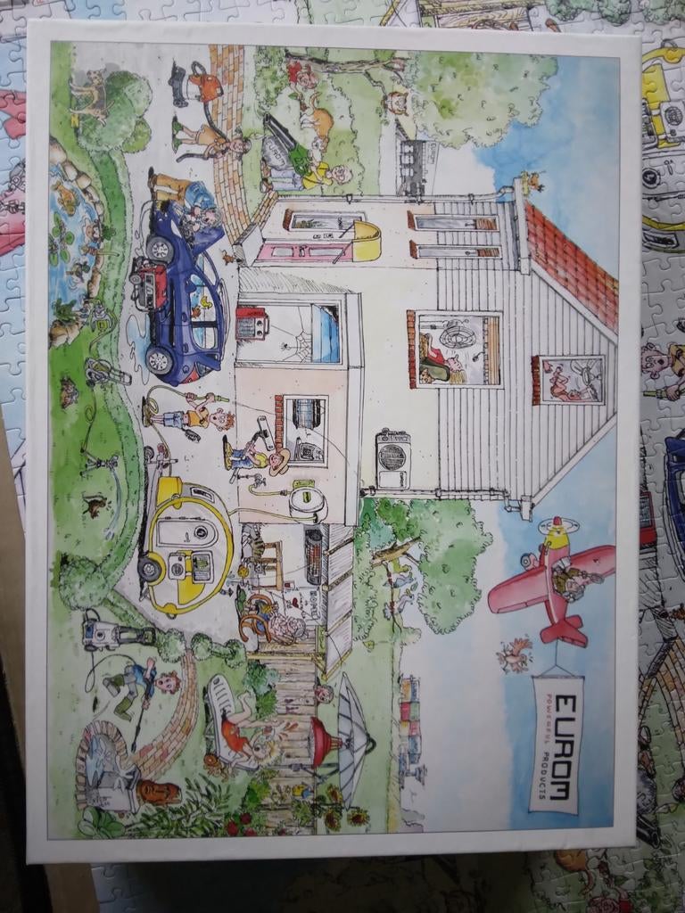 Legpuzzel 1000 stukjes, Ophalen of Verzenden, 500 t/m 1500 stukjes, Gebruikt