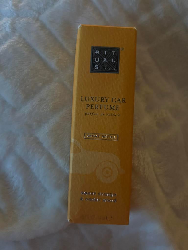 Luxury car parfume spray refill Ritual of Mehr, Ophalen of Verzenden, Nieuw