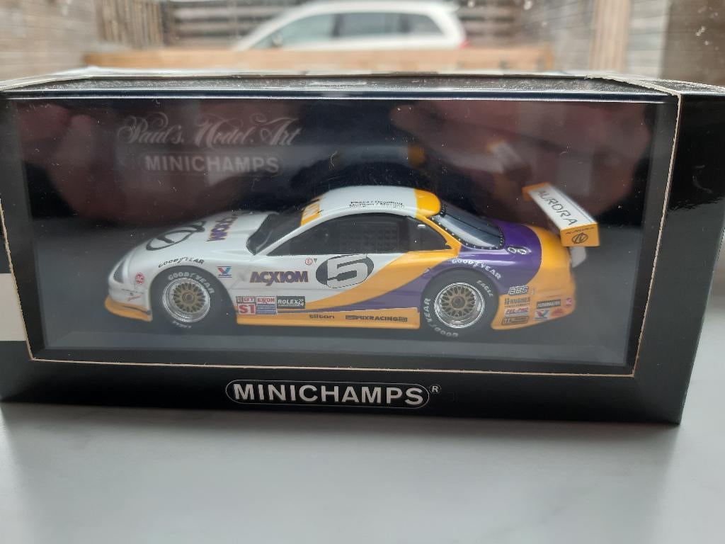 oldsmobile aurora minichamps 1:43, Ophalen of Verzenden, Zo goed als nieuw, Auto, MiniChamps