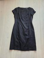 Promiss nette jurk zwart linnen 36 S, Promiss, Zwart, Ophalen of Verzenden, Zo goed als nieuw
