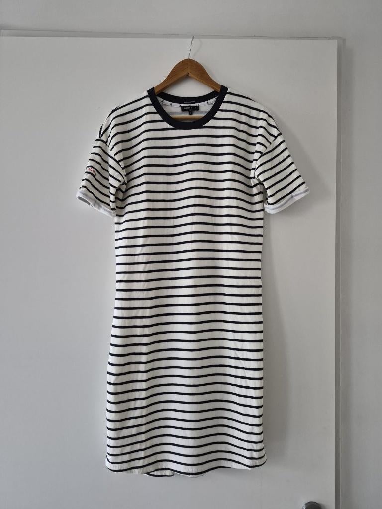 Jurk Silvercreek maat S dames - wit / zwart - gestreept, Silver Creek, Wit, Ophalen of Verzenden, Zo goed als nieuw