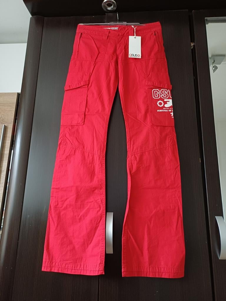 GSUS MERK BROEK.  NIEUW, Ophalen of Verzenden, Nieuw, Maat 36 (S), Lang