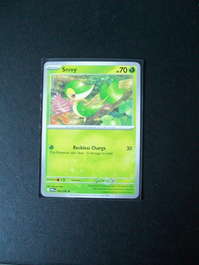 1359. Nieuwe Pokemon Kaart SNIVY HP 70 (004/088), Verzenden, Nieuw, Losse kaart