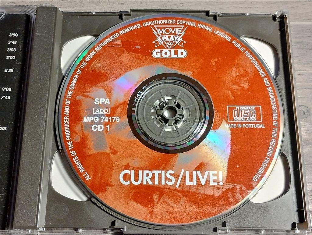 Curtis Mayfield ‎- Curtis / Live! [2CD], Ophalen of Verzenden, 1980 tot heden, Zo goed als nieuw, Jazz