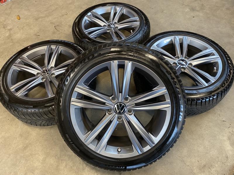 18 inch Sebring velgen voor VW Arteon, Passat, Tiguan, 18 inch, 245 mm, Velg(en), Personenwagen