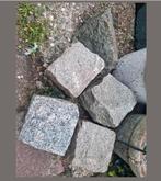 Zware kinderkoppen graniet natuurblokken 5stuks basalt kei, Ophalen, Graniet, Zo goed als nieuw, Kei