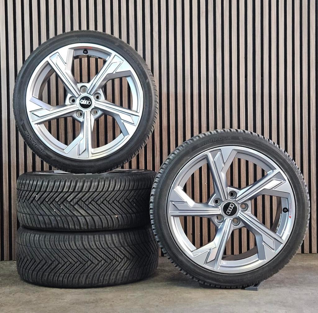 Nette 18" Orig AUDI Sport A3 Velgen+Goede Amerk Banden 5x112, Auto-onderdelen, Banden en Velgen, Ophalen, Gebruikt, 255 mm, Banden en Velgen