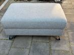 Hocker grijs in goede staat, Ophalen of Verzenden, Zo goed als nieuw, Rechthoekig, 50 tot 75 cm