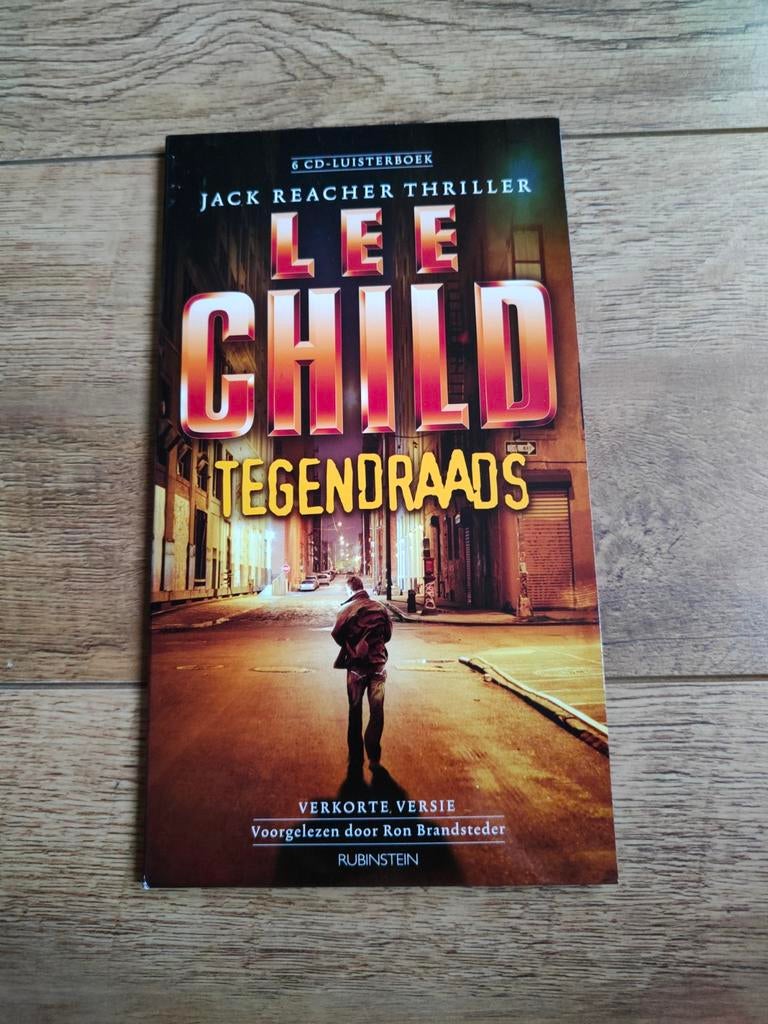 Lee Child - Tegendraads Luisterboek, Ophalen of Verzenden