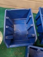 opbergbakken blauw, stapelbaar, Ophalen of Verzenden, 'T Olde Gre-j, Info@toldegrej.nl, Endepoelstraat 20f Didam