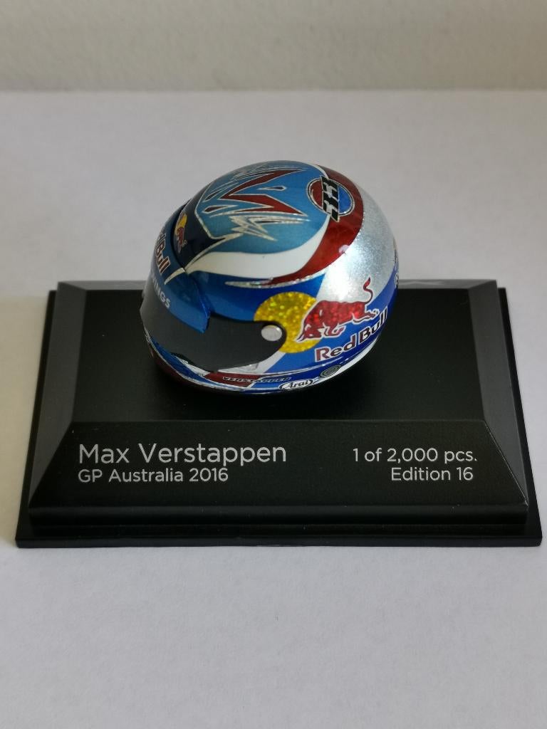 Max Verstappen GP Australia 2016 Mini Champs helm, Ophalen, Nieuw, Formule 1