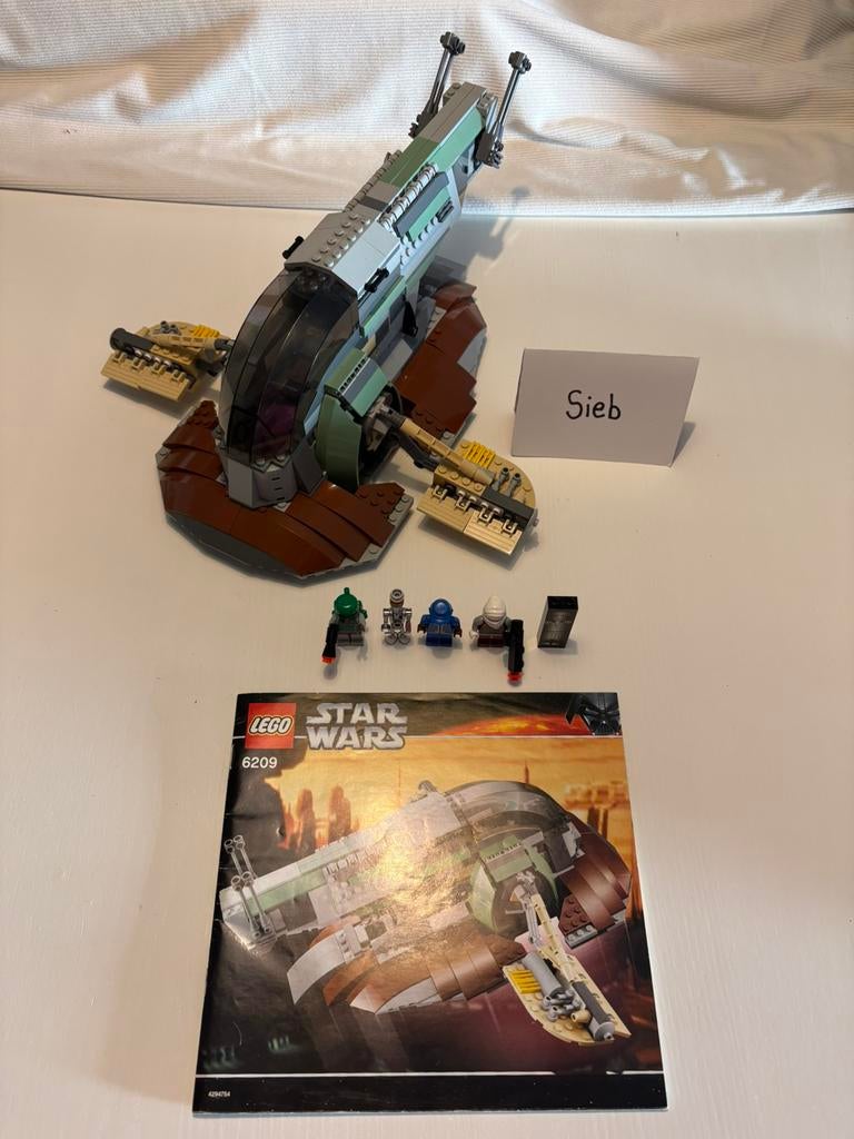 Lego Star Wars 6209 Slave I, Kinderen en Baby's, Speelgoed | Duplo en Lego, Ophalen of Verzenden, Zo goed als nieuw, Lego