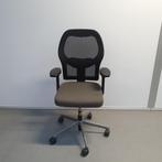 Ahrend 160 bureaustoel - grijze stof / netweave zwarte stof, Ophalen, Gebruikt, Grijs