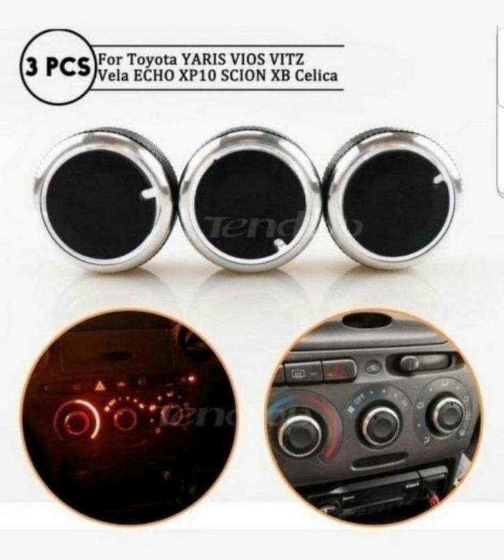 TOYOTA YARIS VITZ ECHO kachel knoppen €13,00, Auto diversen, Auto-accessoires, Nieuw, Ophalen of Verzenden