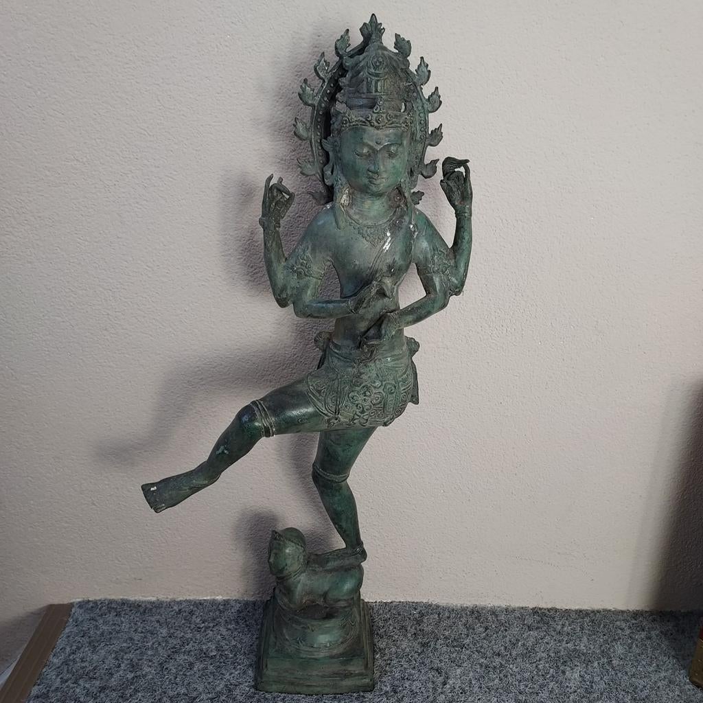 Shiva brons beeld, Antiek en Kunst, Kunst | Beelden en Houtsnijwerken, Ophalen