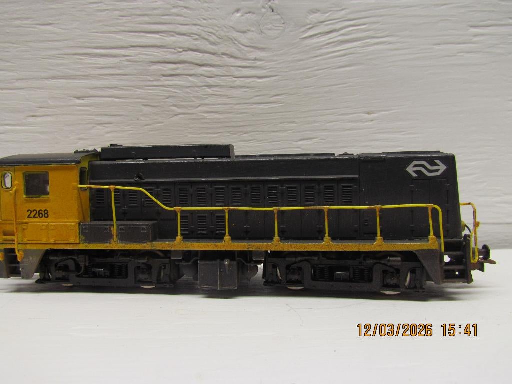 Roco 4155 NS 2268 Grijs geel, Gebruikt, Analoog, Ophalen of Verzenden, Roco