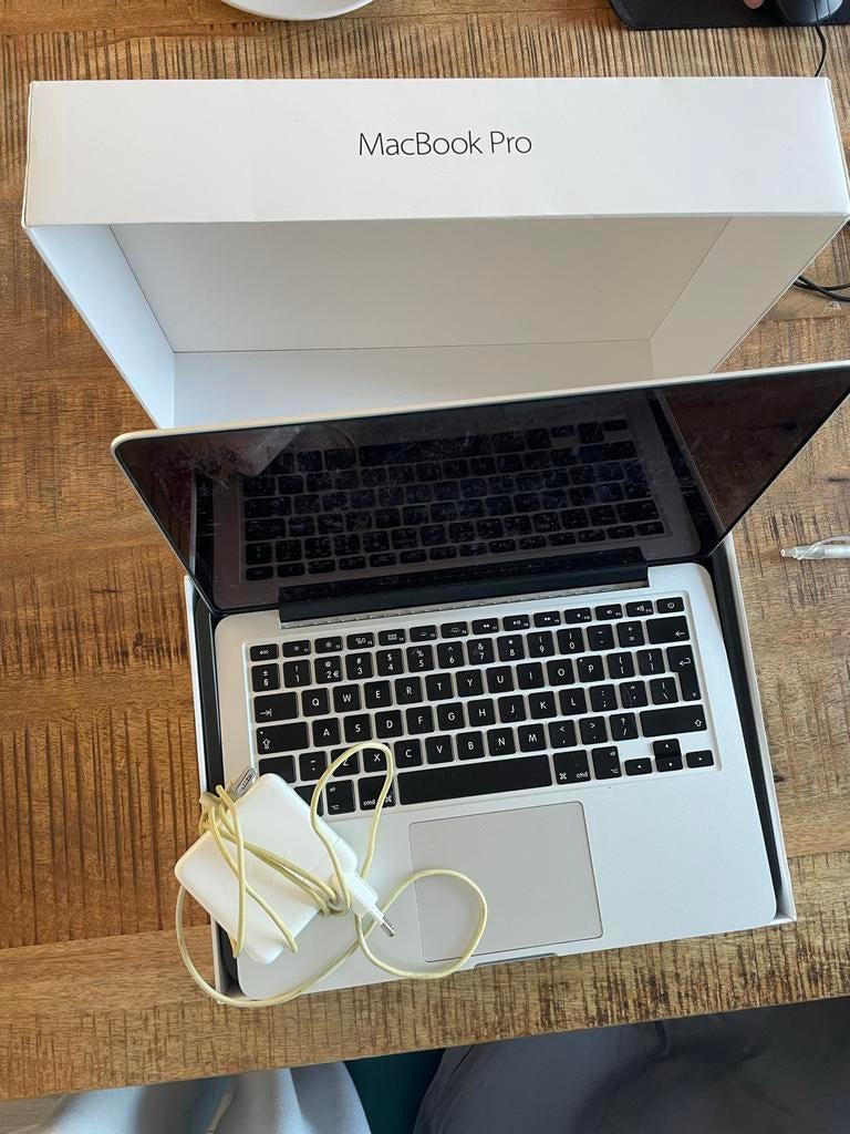 MacBook Pro 13-inch (A1502) - Goed werkend, Computers en Software, Apple Macbooks, MacBook Pro, Gebruikt, 2 tot 3 Ghz, Qwerty
