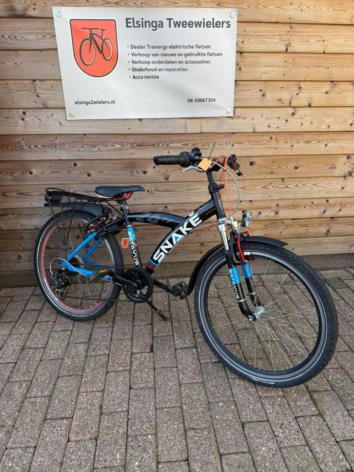 Batavus snake 24 inch 7 versnellingen, Fietsen en Brommers, Fietsen | Jongens, Gebruikt, 24 inch, Handrem, Versnellingen, Ophalen of Verzenden