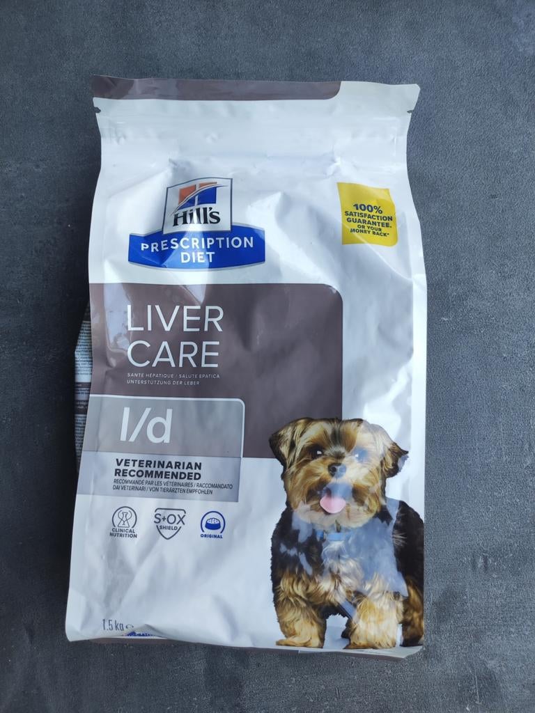 Hill's hondenbrokken Liver Care 1,5kg (voor kleine honden), Ophalen of Verzenden, Hond