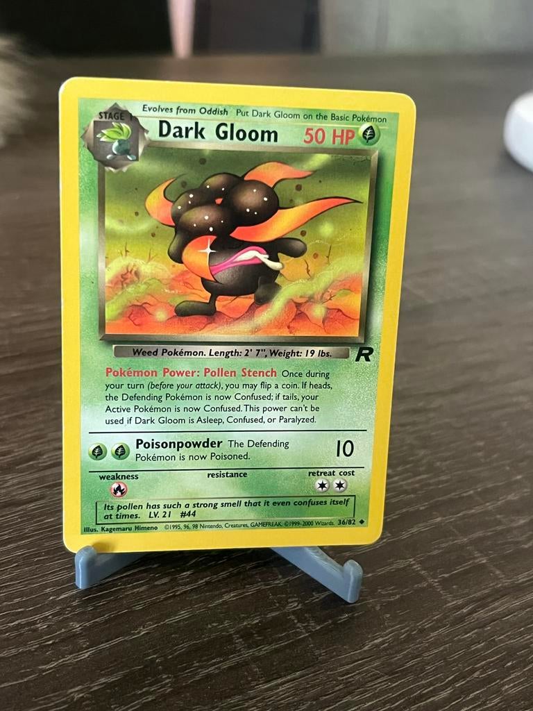Dark Gloom (36/82) Team Rocket - Good, Ophalen of Verzenden, Gebruikt, Losse kaart