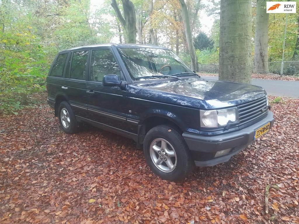 Land Rover Range Rover 4.6 HSE autobiography, Auto's, Gebruikt, Blauw, Bedrijf, 4554 cc