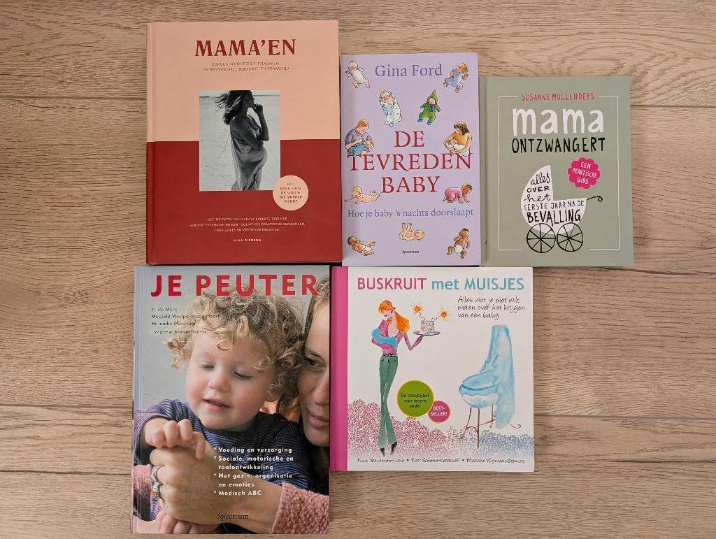 Boeken over zwangerschap en baby's (bundel), Ophalen of Verzenden, Zo goed als nieuw, Zwangerschap en Bevalling, Diverse auteurs