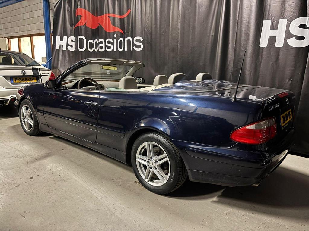 Mercedes CLK-klasse Cabrio 200 Elegance Leder automaat,airco, Auto's, Mercedes-Benz, Automaat, 1998 cc, Achterwielaandrijving