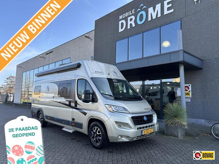 Nette complete camperbus, Caravans en Kamperen, Campers, Bedrijf, tot en met 2, Buscamper of Camperbus, Knaus, Fiat, Diesel, Handgeschakeld