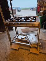 Smeg gas kookplaat met 5 pitten en toebehoren, Ophalen, Gebruikt, Gas, 5 kookzones of meer