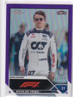 Nyck de Vries RC Purple Refractor #68 /399, Verzenden, Nieuw, Formule 1