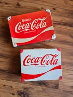 Coca Cola Vintage Koffertjes - Origineel Verzamelobject, Ophalen, Gebruikt, Reclamebord